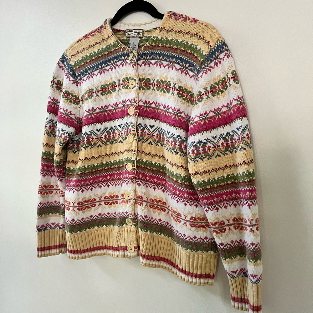 Heirloom Collectibles Vintage Cardigan View 2